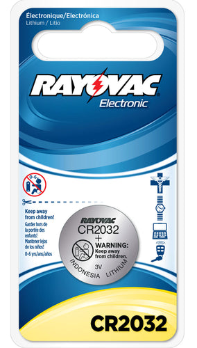 Rayovac KECR20321 CR2032 Lithium CR2032 3V Lithium Stick 1