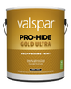 Valspar® Pro-Hide® Gold Ultra Interior Self-Priming Paint Eggshell 1 Gallon Tint White