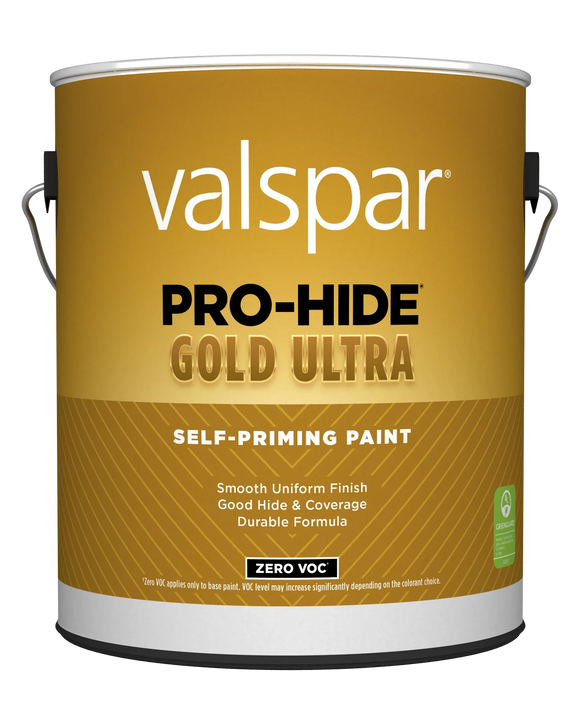 Valspar® Pro-Hide® Gold Ultra Interior Self-Priming Paint Satin 1 Gallon Super One Coat White
