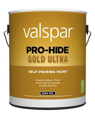 Valspar® Pro-Hide® Gold Ultra Interior Self-Priming Paint Flat 1 Gallon Pastel Base
