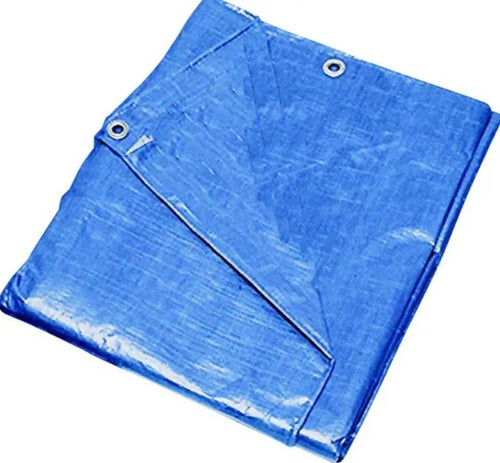 ProSource Medium Duty Blue Tarp (Blue)