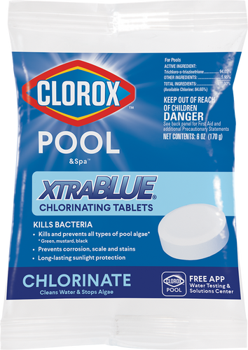 Clorox Pool & Spa XtraBlue+ 3 Chlorinating Tablets