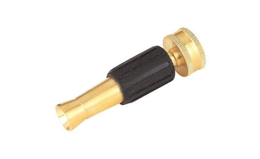 Landscapers Select Adjustable Brass Garden Hose Nozzle