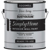 Simply Home Eggshell Dove Gray Interior Wall Paint, Gallon