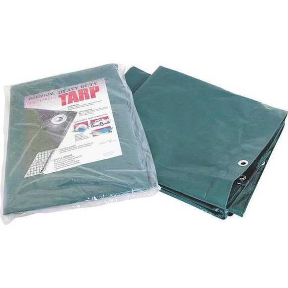 ProSource Tarp W/Drawstring (9 ft x 9 ft, Blue)