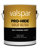 Valspar® Pro-Hide® Gold Ultra Exterior Self-Priming Paint Flat 1 Gallon Clear Base (1 Gallon, Clear Base)