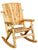 Leigh Country Aspen Rocker Natural 35.8 L x 29.5 W x 45.7 H (35.8 x 29.5 x 45.7, Brown)