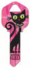 Hy-ko Products Black Cat Blank Key