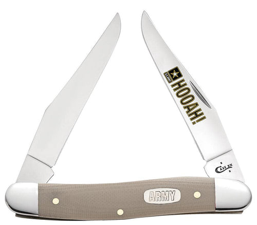 Case U.S. Army Smooth Tan G-10 Muskrat