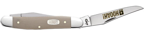 Case U.S. Army Smooth Tan G-10 Muskrat