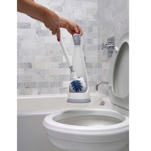 Unger No-Drip Toilet Brush Set