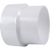 Genova PVC DWV Fittings 3 Sewer X 4 Sch 40 Adapter Coupling