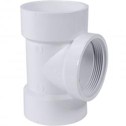 Genova Products PVC DWV Fittings Cleanout Tee