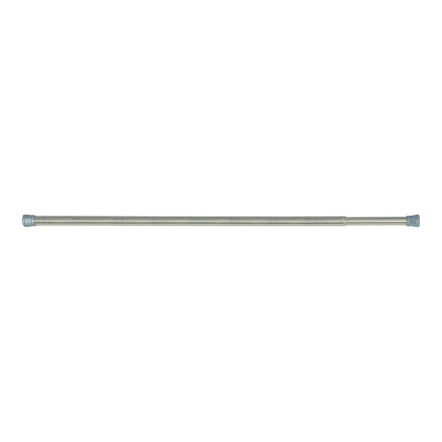 Simple Spaces Shower Curtain Rod Brushed Nickel 36 to 63 in
