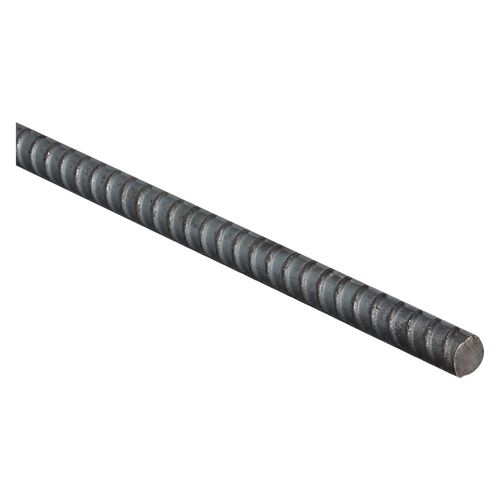 National Hardware Rebar #4 Size 1/2 x 48, Plain Steel, Bulk