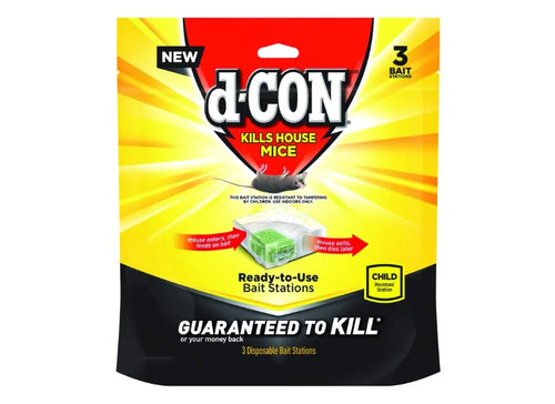 d-CON Disposable Corner Fit Mouse Bait Station