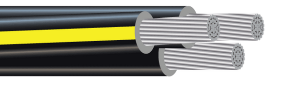 Southwire Underground Service Entrance Cable, 4/0-4/0-2/0 AWG, 500-Ft.