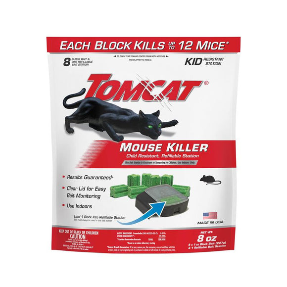 Tomcat Mouse Killer III Refillable Bait Station