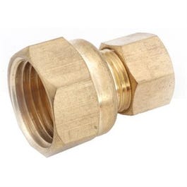 7/8 Male Pipe x 1/2 Female Pipe Adapter, Brass, Pipe Fitting