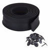 Garage Door Bottom Weatherstripping, Black Rubber, 16-Ft.