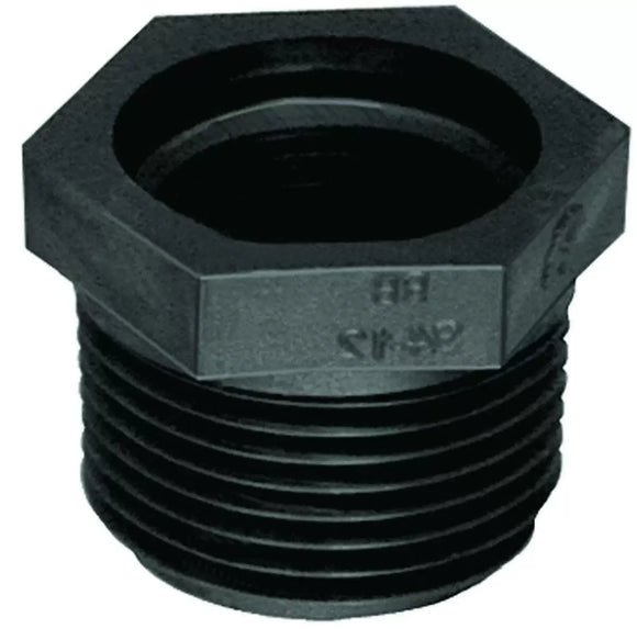 Green Leaf Reducer Bushing 1″ Male NPT x 3/4″ Female NPT