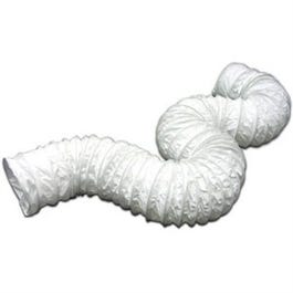 Flexible Vinyl Hose, White, 3-In. x 50-Ft.