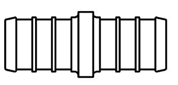 American Granby PEX Coupling NL 1 X 3/4