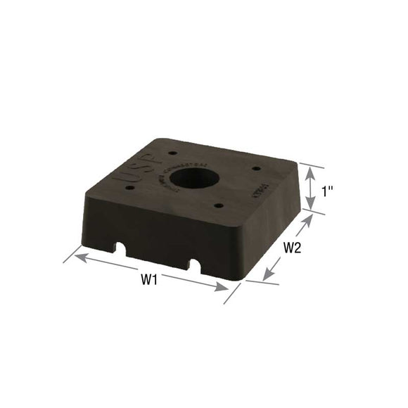 USP Lumber Composite Post Bases 6 x 6 in.