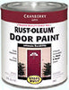 STOPS RUST DOOR PAINT QT CRANBERRY