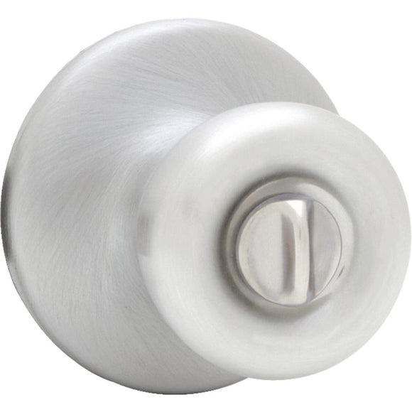 Kwikset Tylo Satin Chrome Bed & Bath Door Knob