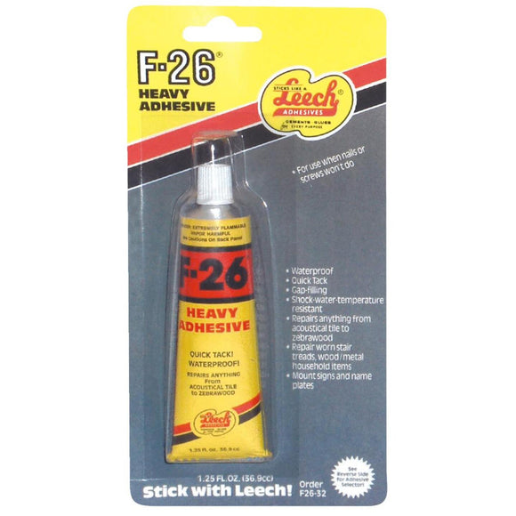 Leech F-26 1.25 Oz. Construction Adhesive