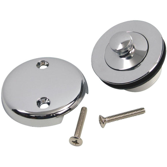 Danco 1-3/8 In. or 1-1/2 In. Universal Bathtub Drain Stopper Kit with Chrome Finish