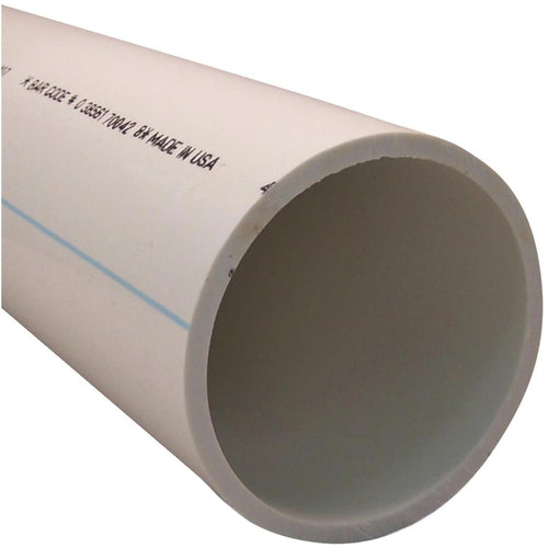 Charlotte Pipe 4 In. x 2 Ft. PVC-DWV Cellular Core Schedule 40 Pipe ...