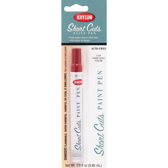 Krylon Short Cuts 1/3 Fl Oz Red Pepper Gloss Paint Pen