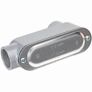 Hubbell Raco E Series Fitting, Aluminum, Type LB 3/4