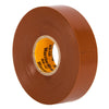 NSI Industries WW-732-BN WarriorWrap Premium Medium 3/4 in. x 66 ft. 7 mil Vinyl Electrical Tape, Brown