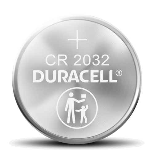 Duracell CR 2032 Lithium Coin Battery with Bitter Coating